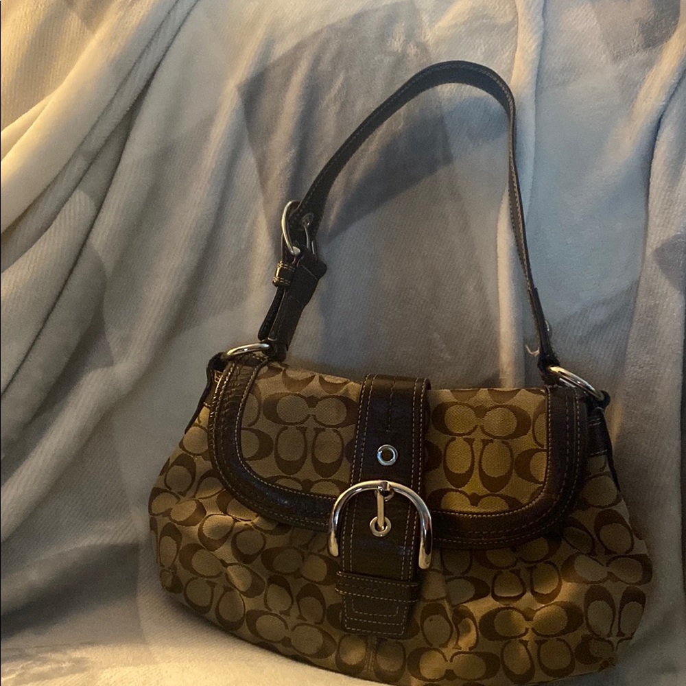 Coach brand Stylish Brown Designer Shoulder Bag